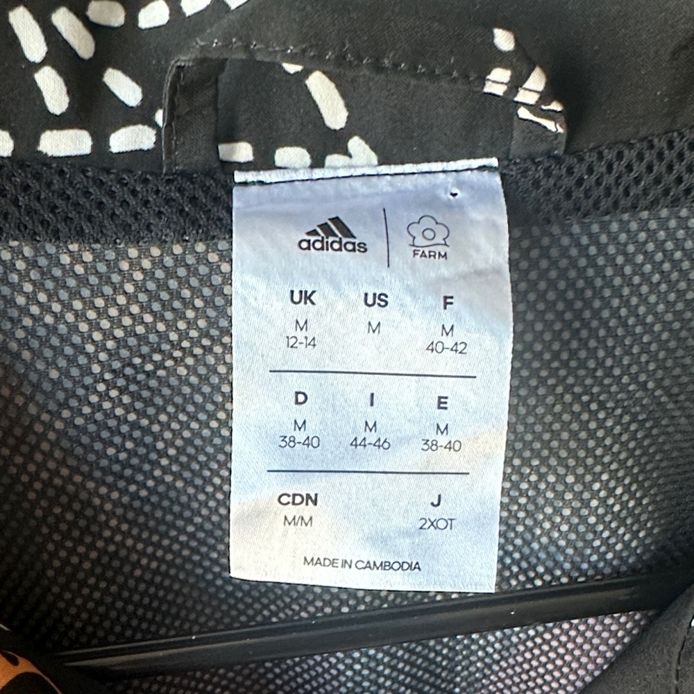 Adidas Black Multicolor Graphic Jacket - Picture 3 of 4